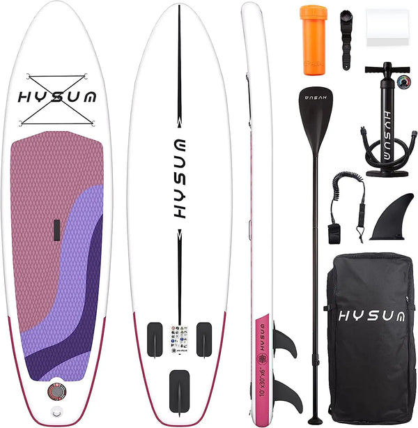 HYSUM 10' Inflatable Paddle Board Package